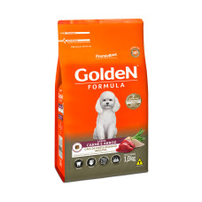 Ração Golden Formula Cães Adultos Raças Pequenas Carne e Arroz Mini Bits 1kg